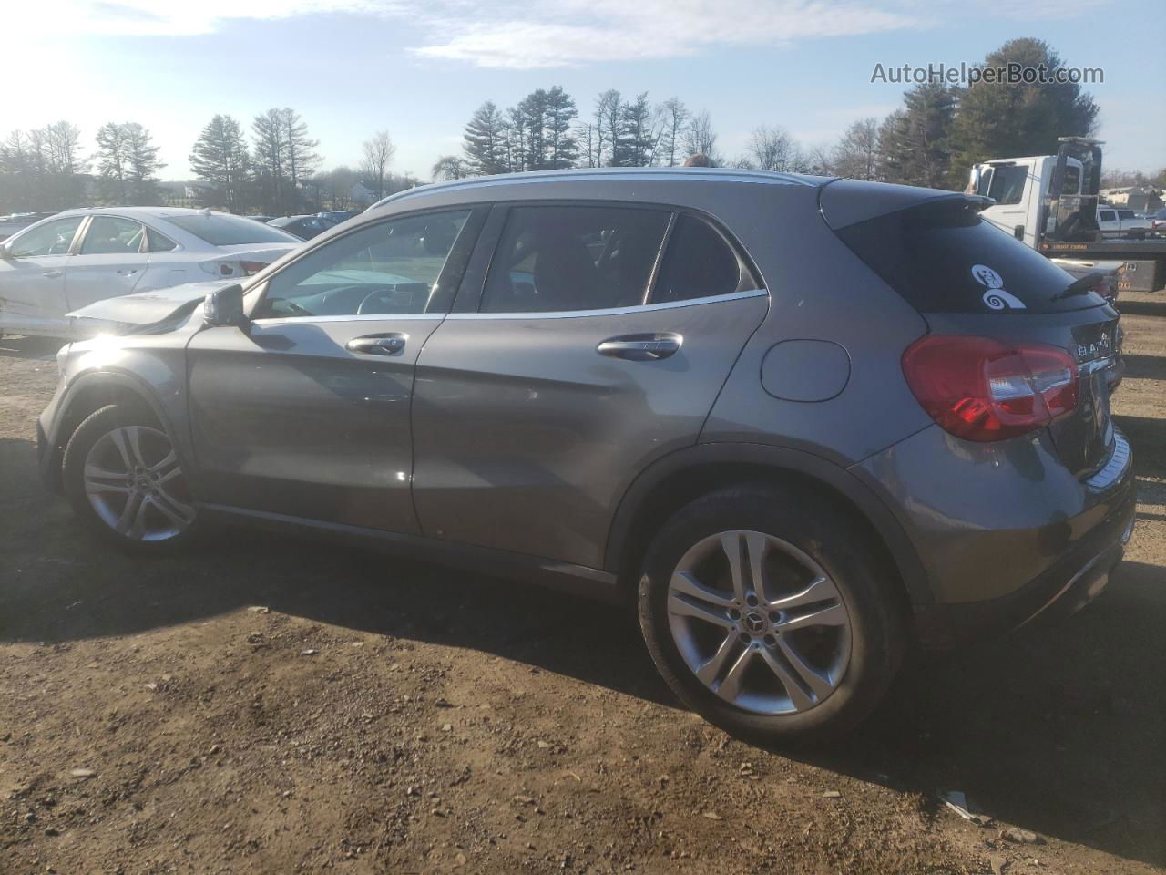 2019 Mercedes-benz Gla 250 4matic Silver vin: WDCTG4GB3KJ633557