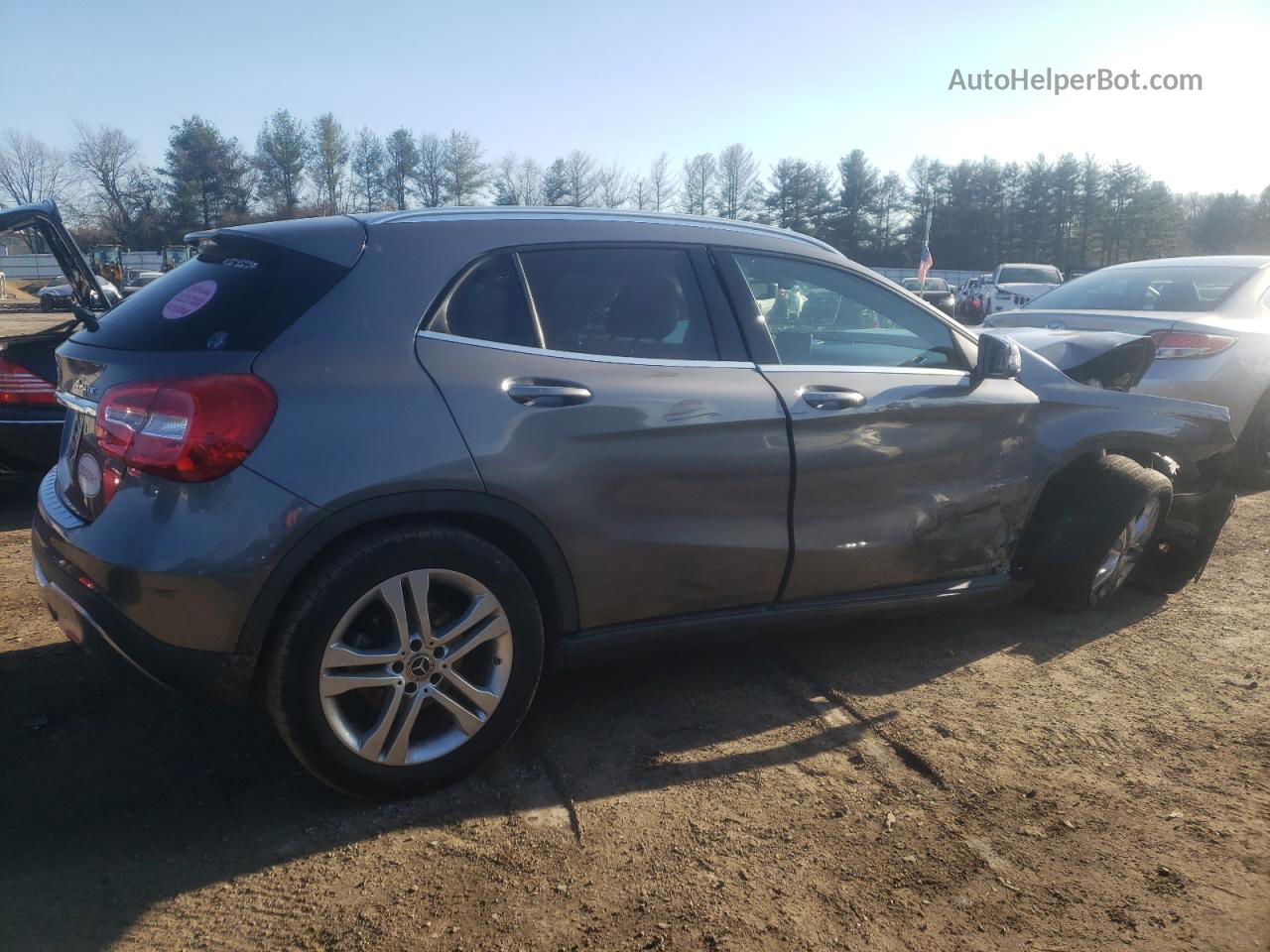 2019 Mercedes-benz Gla 250 4matic Silver vin: WDCTG4GB3KJ633557