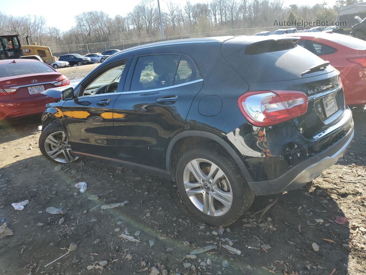 2019 Mercedes-benz Gla 250 4matic Black vin: WDCTG4GB3KU016674