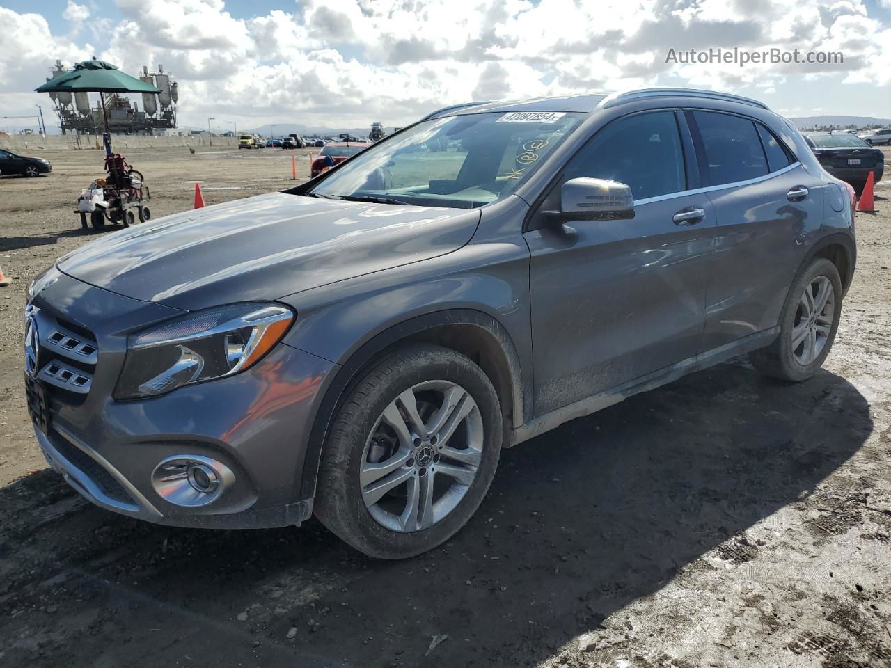 2019 Mercedes-benz Gla 250 4matic Gray vin: WDCTG4GB4KJ543284