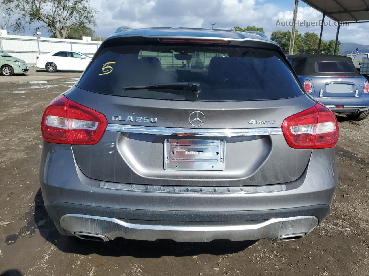 2019 Mercedes-benz Gla 250 4matic Gray vin: WDCTG4GB4KJ543284