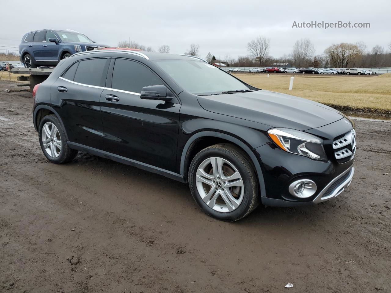 2019 Mercedes-benz Gla 250 4matic Black vin: WDCTG4GB4KU009670