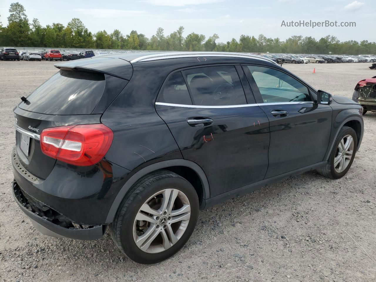 2019 Mercedes-benz Gla 250 4matic Black vin: WDCTG4GB4KU009734