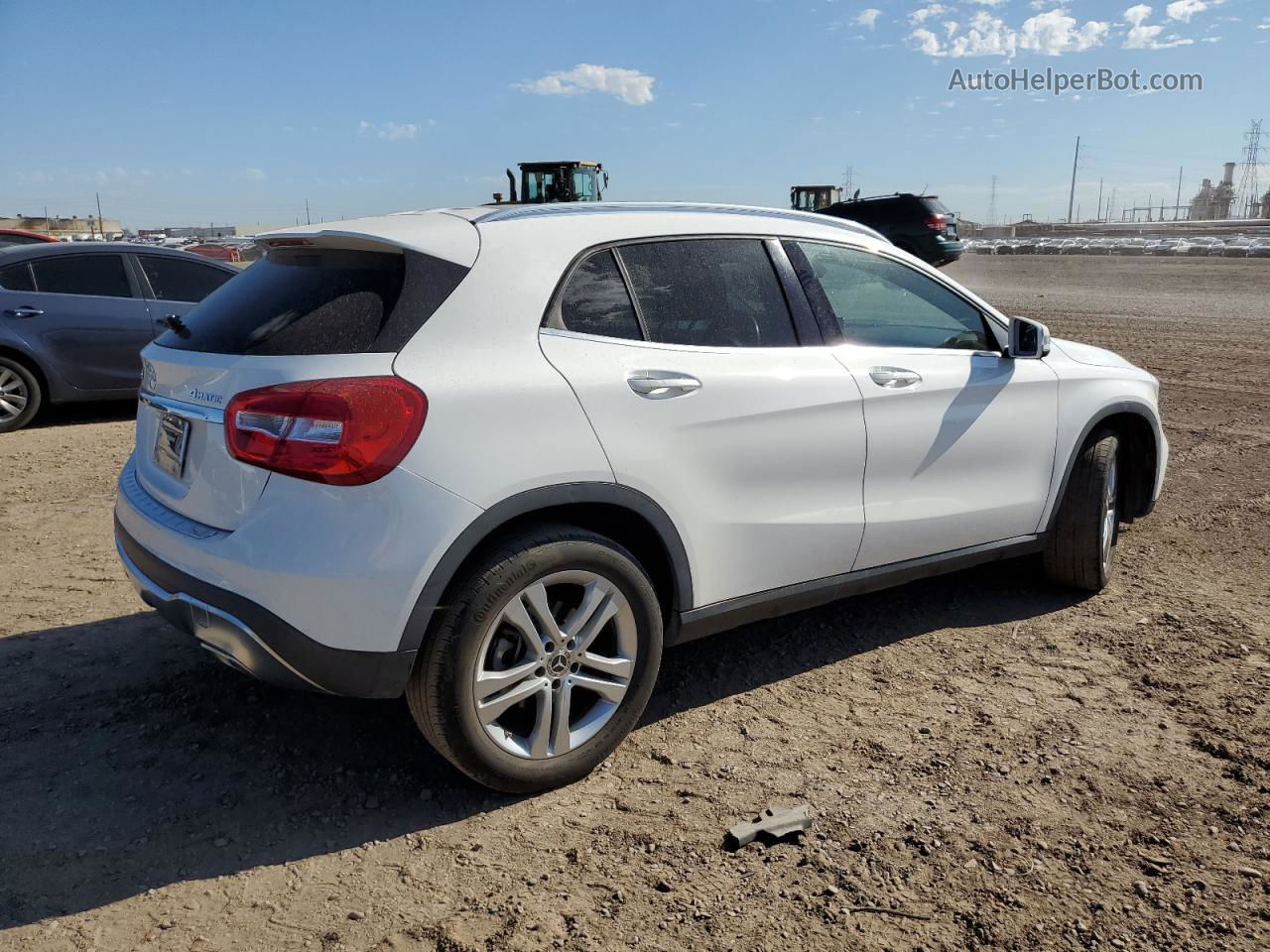 2019 Mercedes-benz Gla 250 4matic Белый vin: WDCTG4GB4KU013475