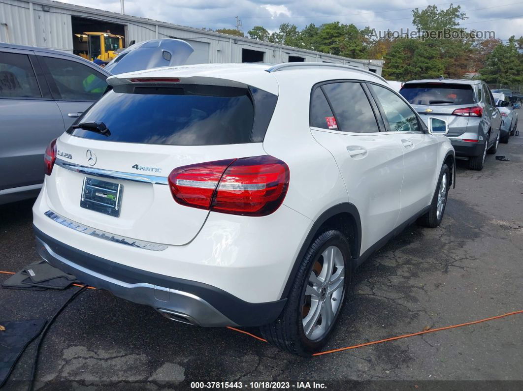 2019 Mercedes-benz Gla Gla 250 White vin: WDCTG4GB5KJ537896