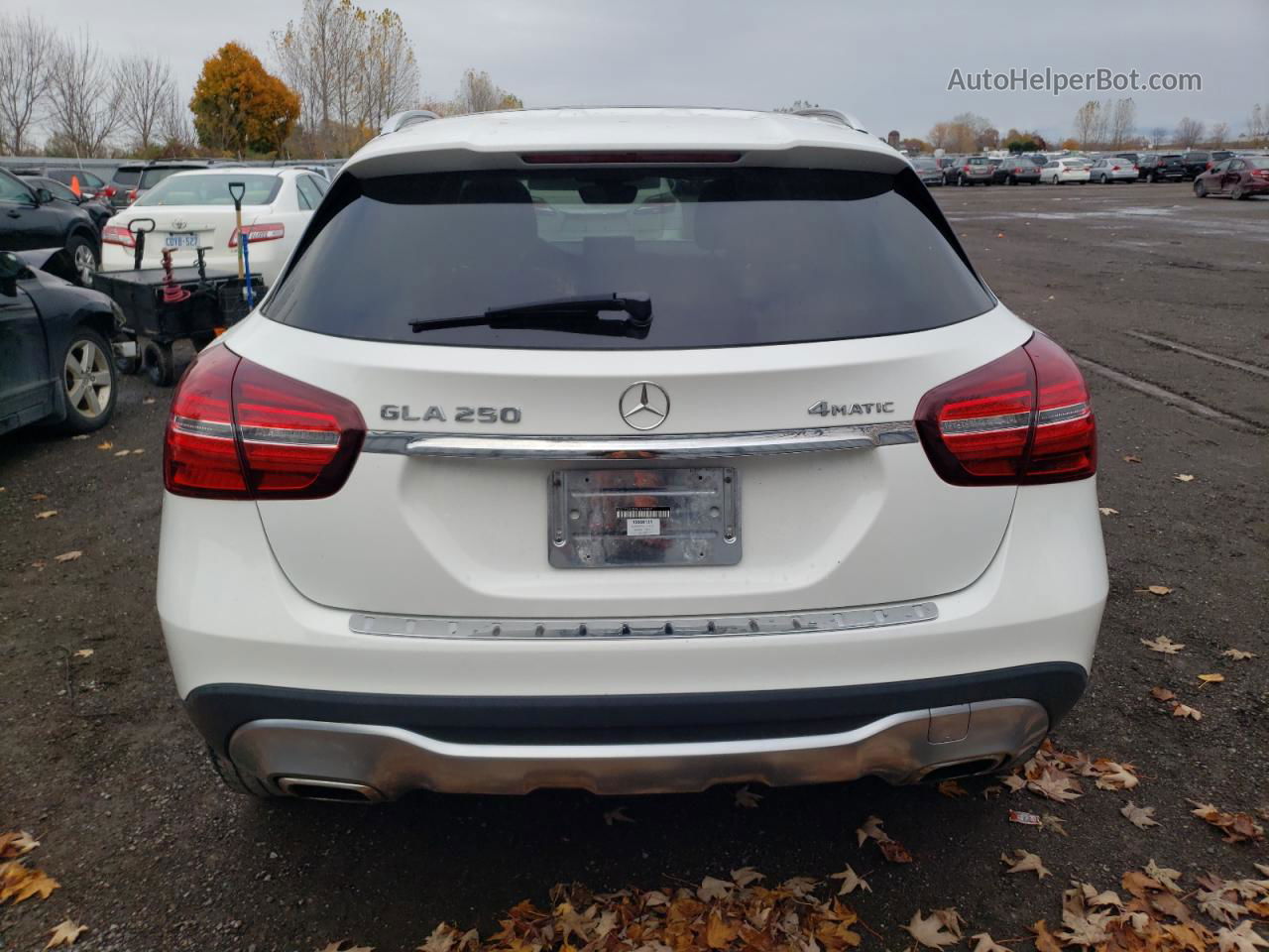 2019 Mercedes-benz Gla 250 4matic White vin: WDCTG4GB5KJ614847