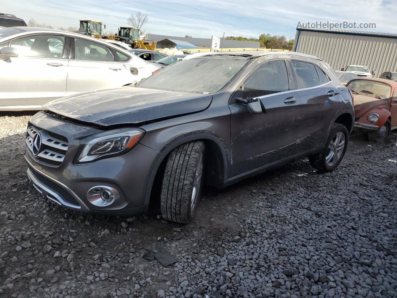 2019 Mercedes-benz Gla 250 4matic Charcoal vin: WDCTG4GB5KJ642471