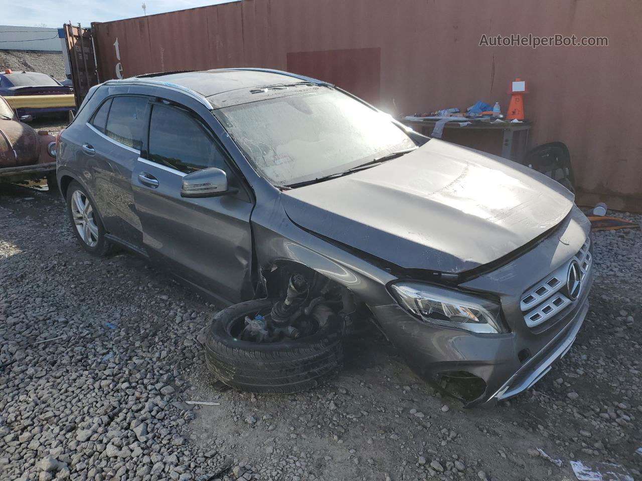 2019 Mercedes-benz Gla 250 4matic Charcoal vin: WDCTG4GB5KJ642471