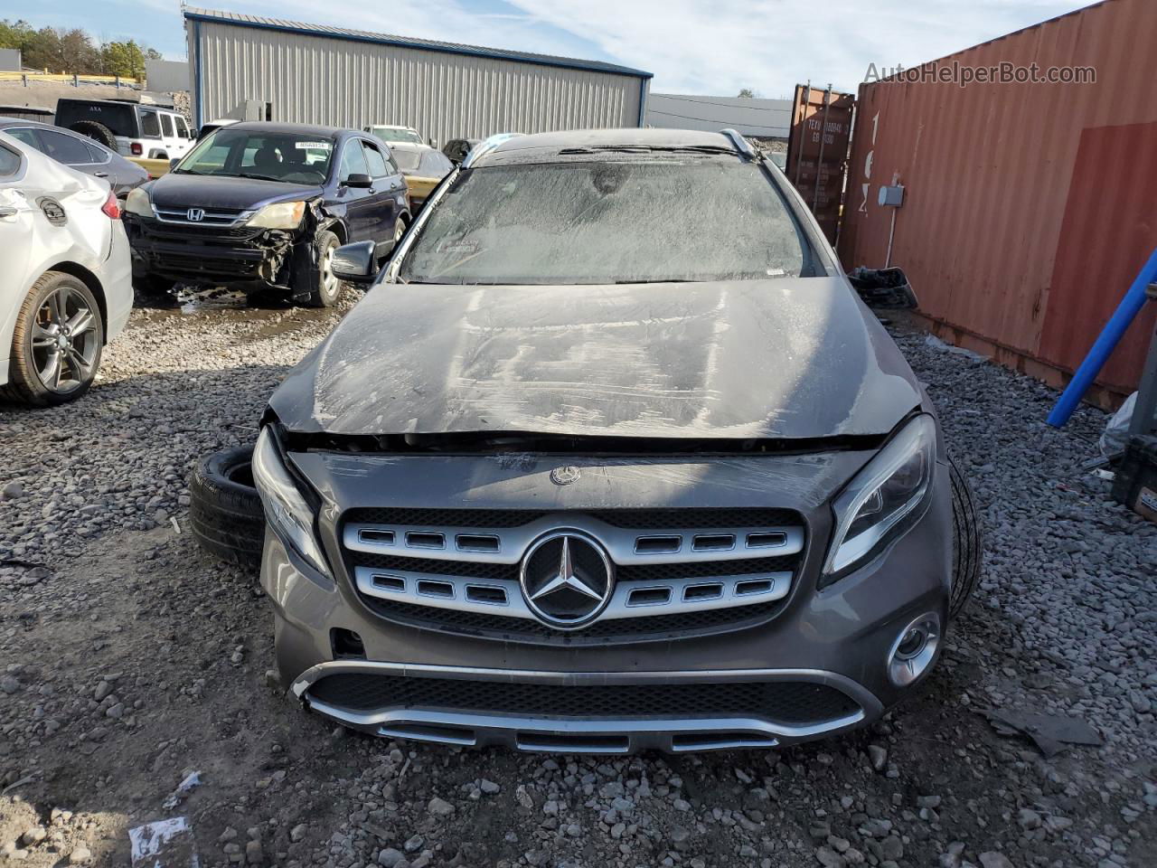 2019 Mercedes-benz Gla 250 4matic Charcoal vin: WDCTG4GB5KJ642471