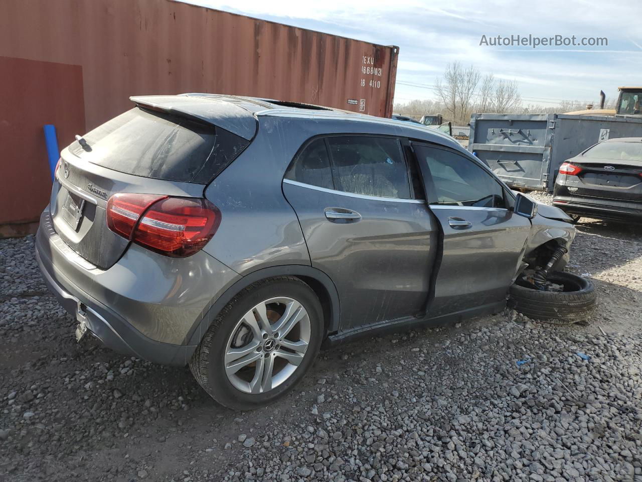 2019 Mercedes-benz Gla 250 4matic Charcoal vin: WDCTG4GB5KJ642471