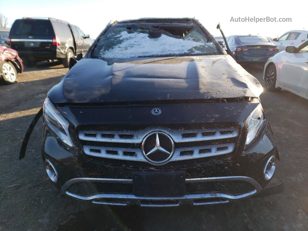 2019 Mercedes-benz Gla 250 4matic Черный vin: WDCTG4GB5KU016093