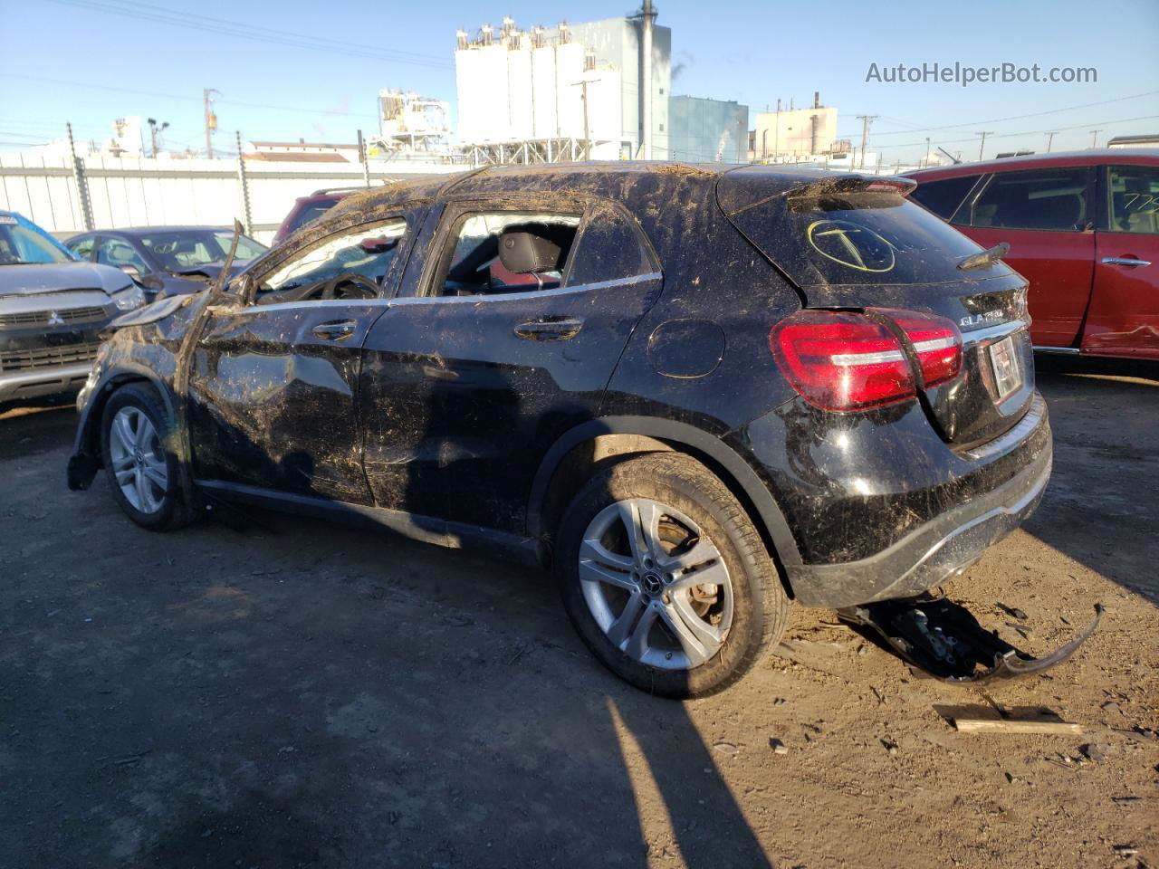 2019 Mercedes-benz Gla 250 4matic Black vin: WDCTG4GB5KU016093