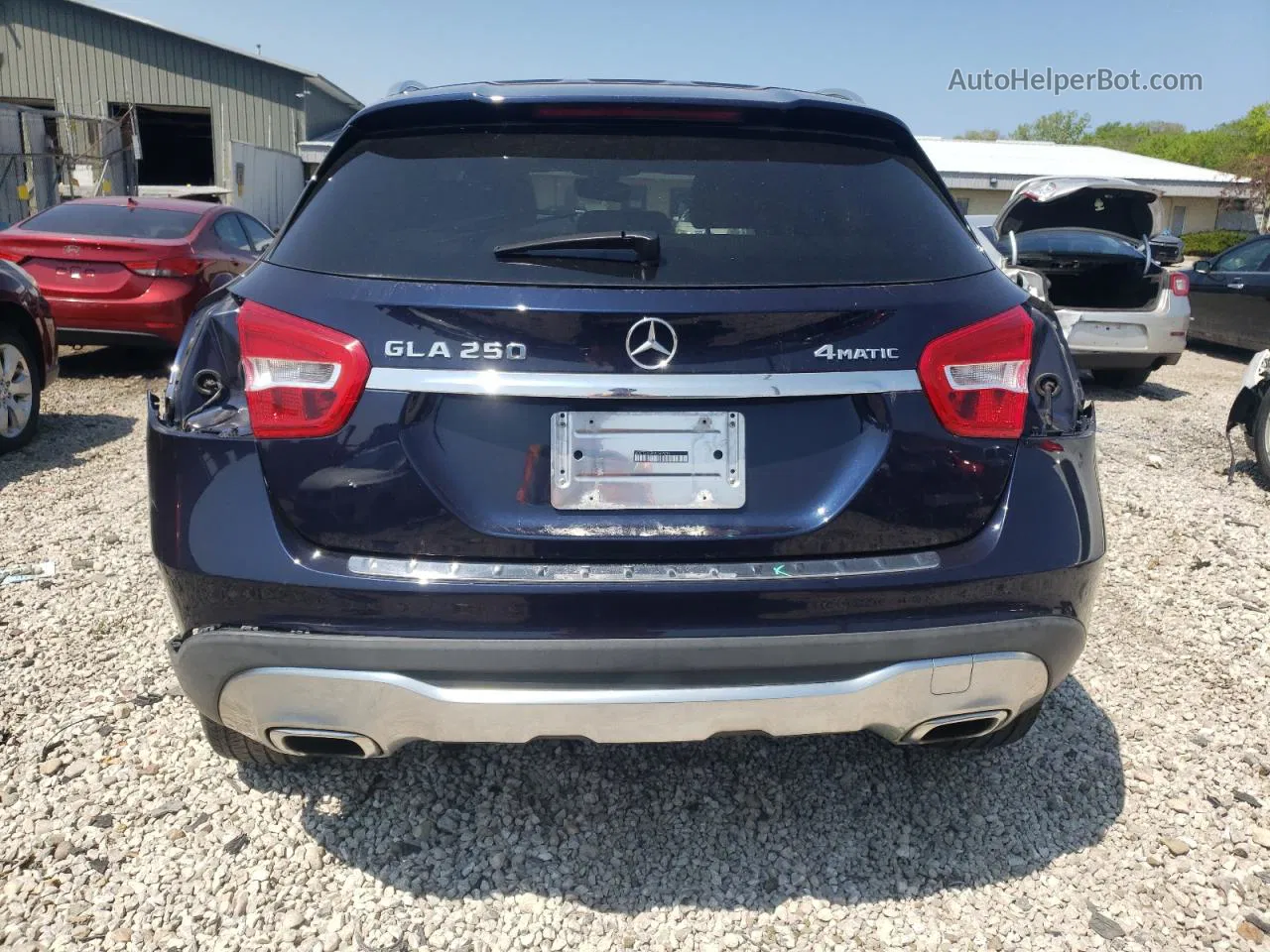 2019 Mercedes-benz Gla 250 4matic Blue vin: WDCTG4GB6KJ547434