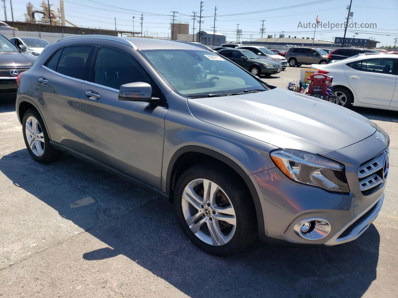 2019 Mercedes-benz Gla 250 4matic Gray vin: WDCTG4GB6KJ575072