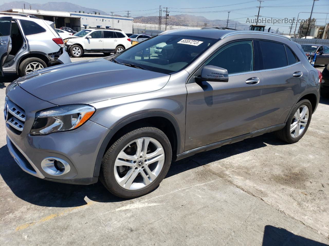 2019 Mercedes-benz Gla 250 4matic Gray vin: WDCTG4GB6KJ575072