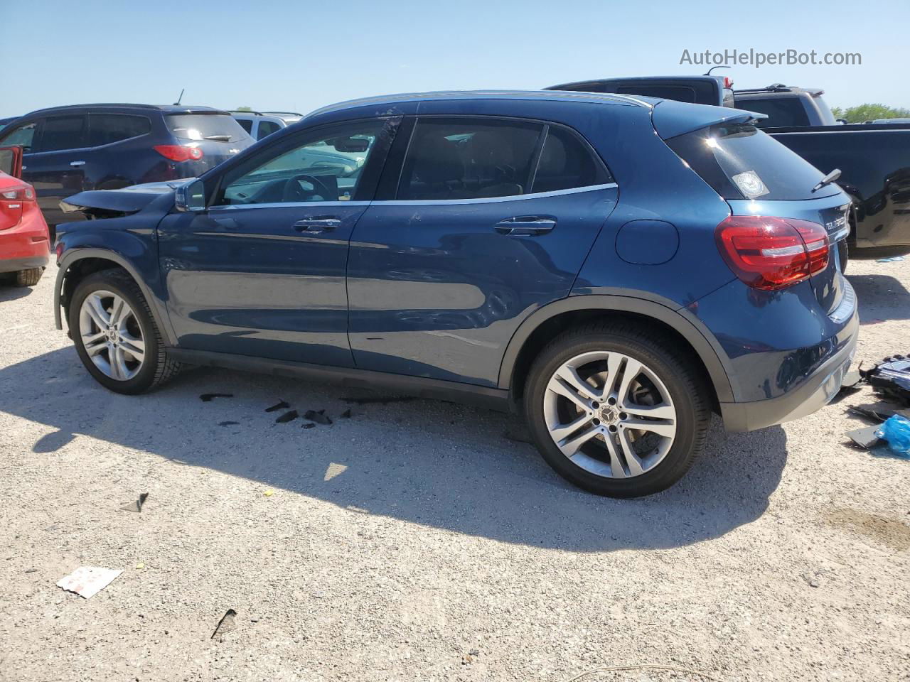 2019 Mercedes-benz Gla 250 4matic Blue vin: WDCTG4GB6KJ646710