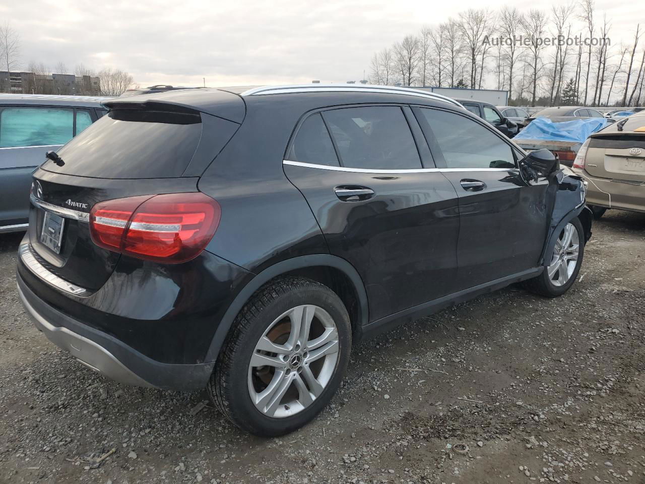 2019 Mercedes-benz Gla 250 4matic Black vin: WDCTG4GB6KU006284