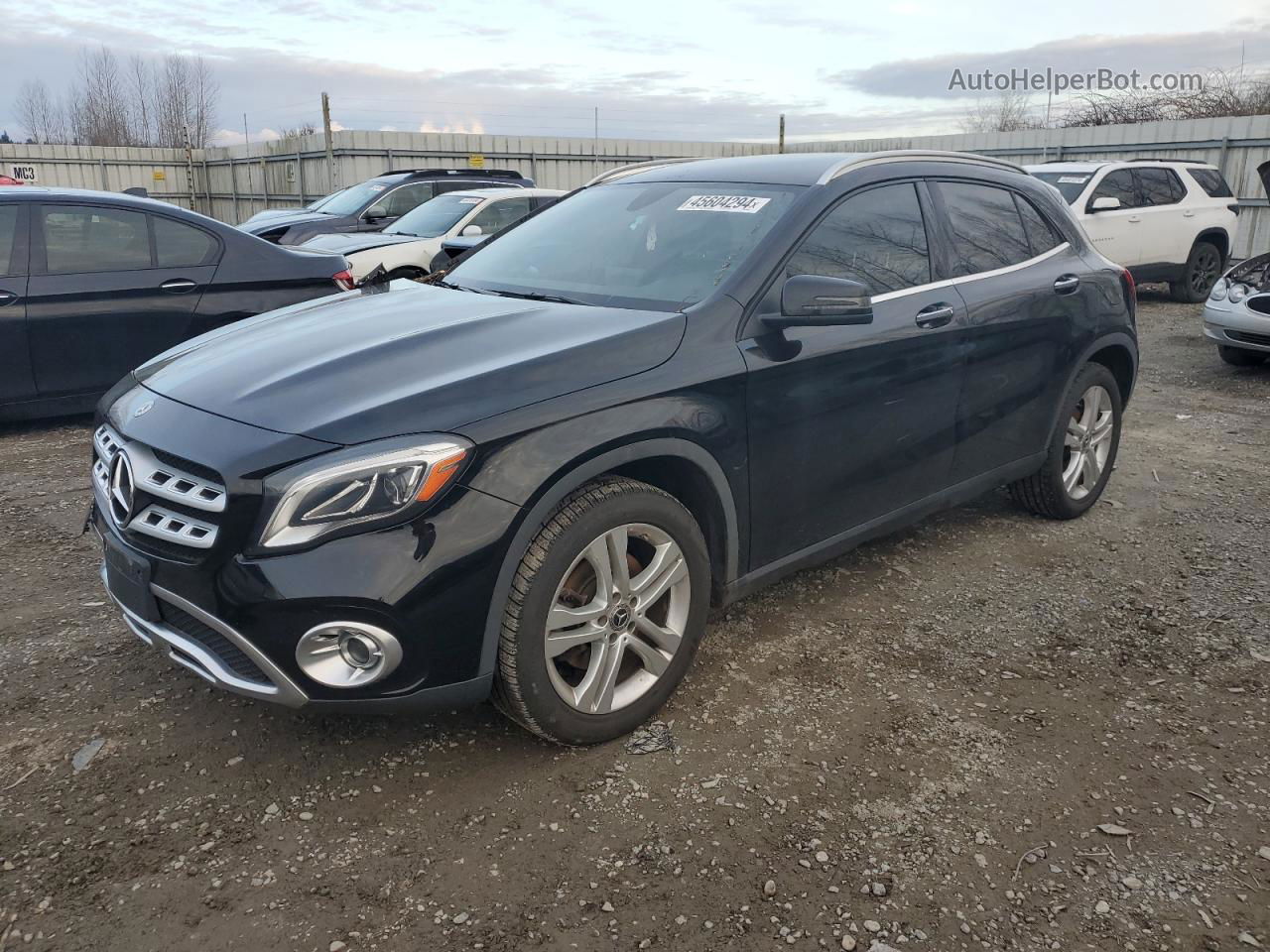 2019 Mercedes-benz Gla 250 4matic Black vin: WDCTG4GB6KU006284