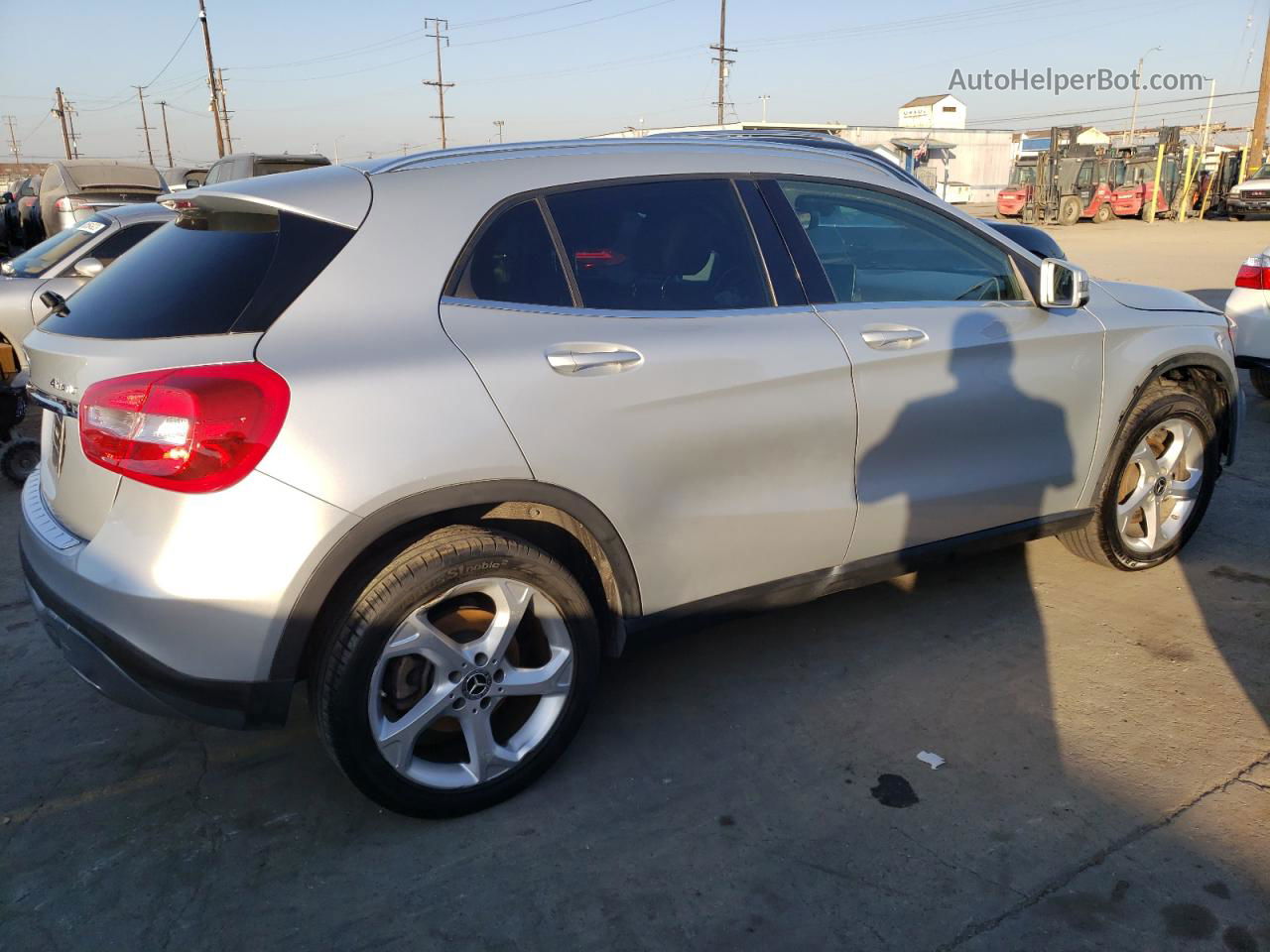 2019 Mercedes-benz Gla 250 4matic Silver vin: WDCTG4GB6KU009251