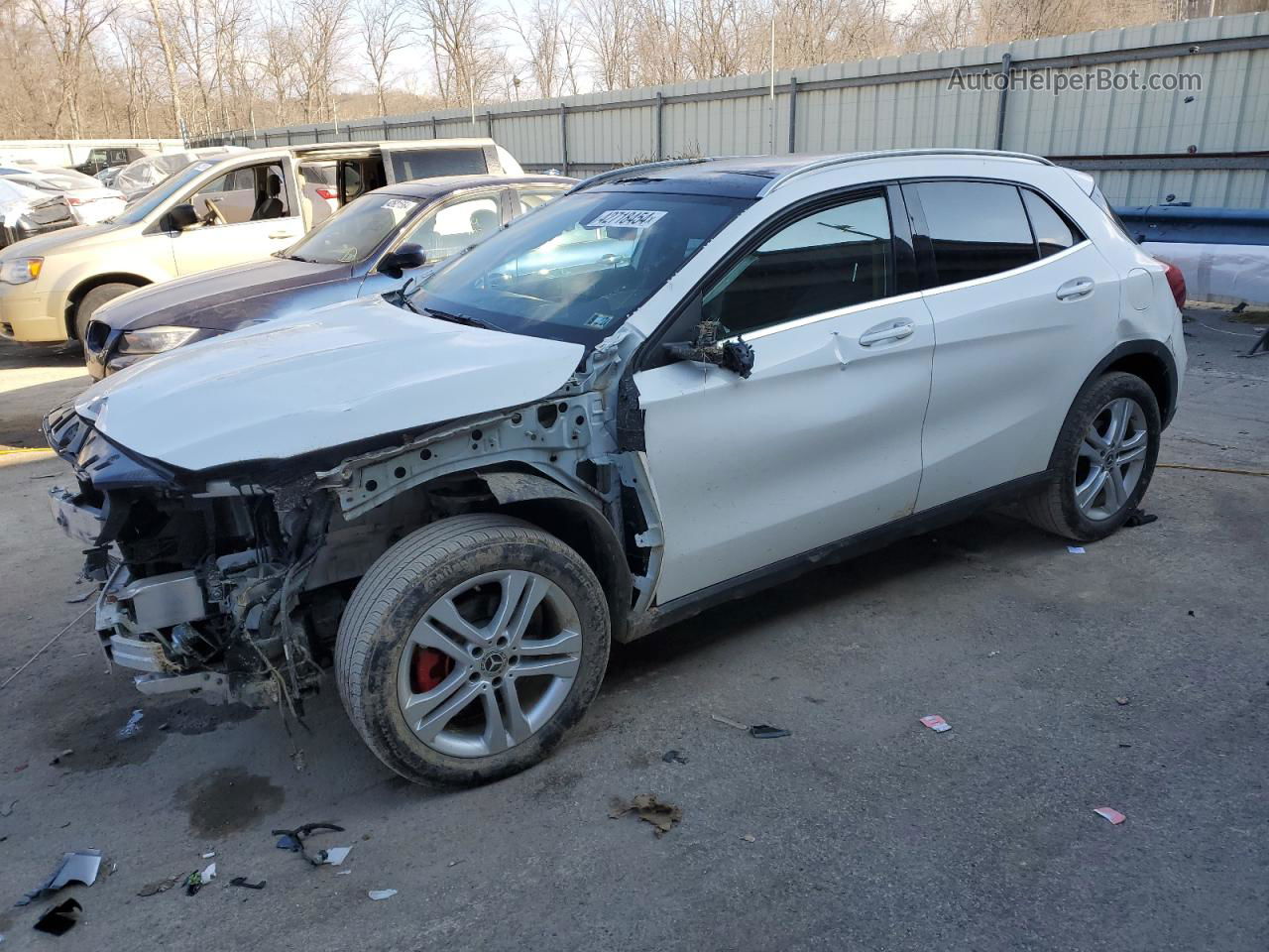 2019 Mercedes-benz Gla 250 4matic White vin: WDCTG4GB6KU012988