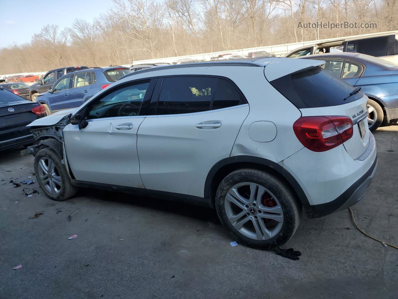 2019 Mercedes-benz Gla 250 4matic White vin: WDCTG4GB6KU012988