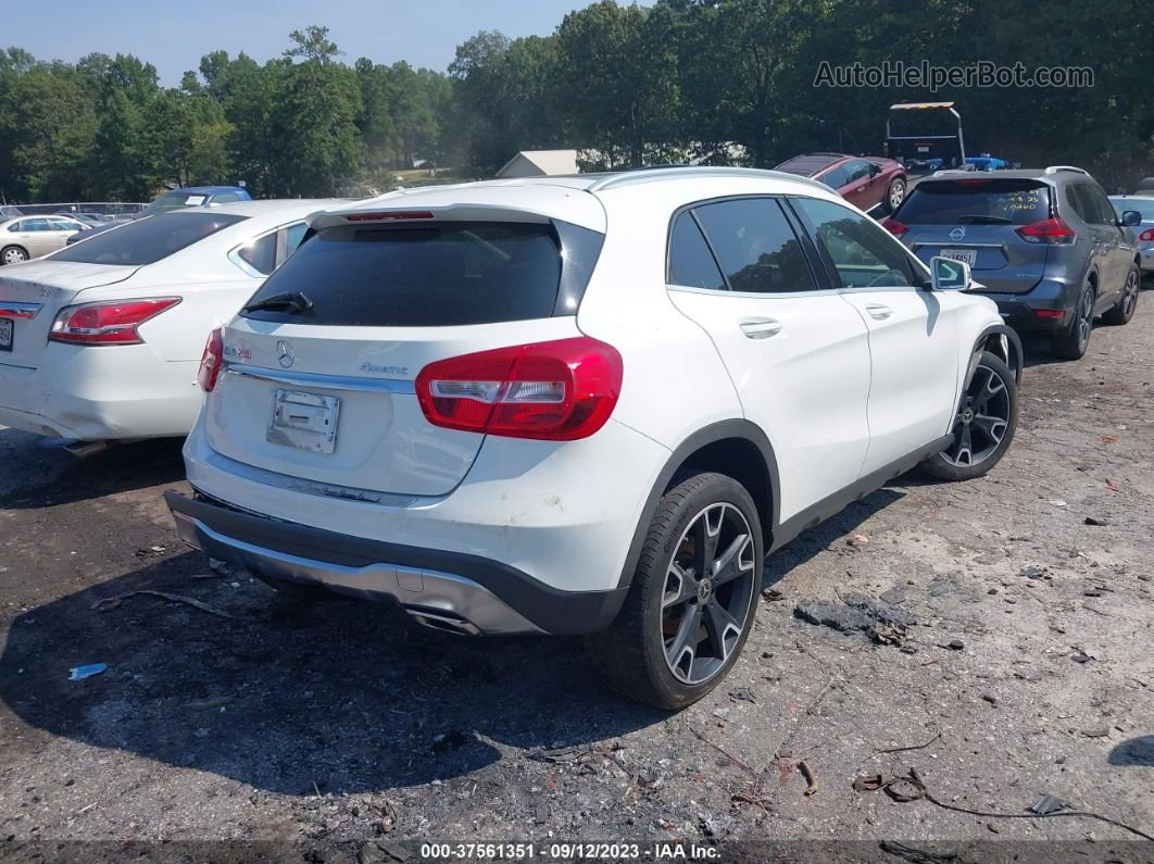 2019 Mercedes-benz Gla Gla 250 White vin: WDCTG4GB6KU013543