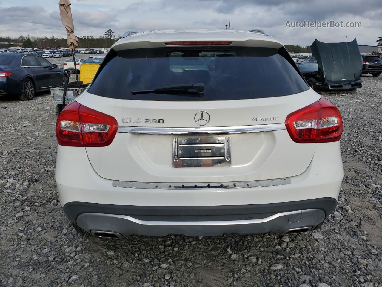 2019 Mercedes-benz Gla 250 4matic Белый vin: WDCTG4GB7KJ553744