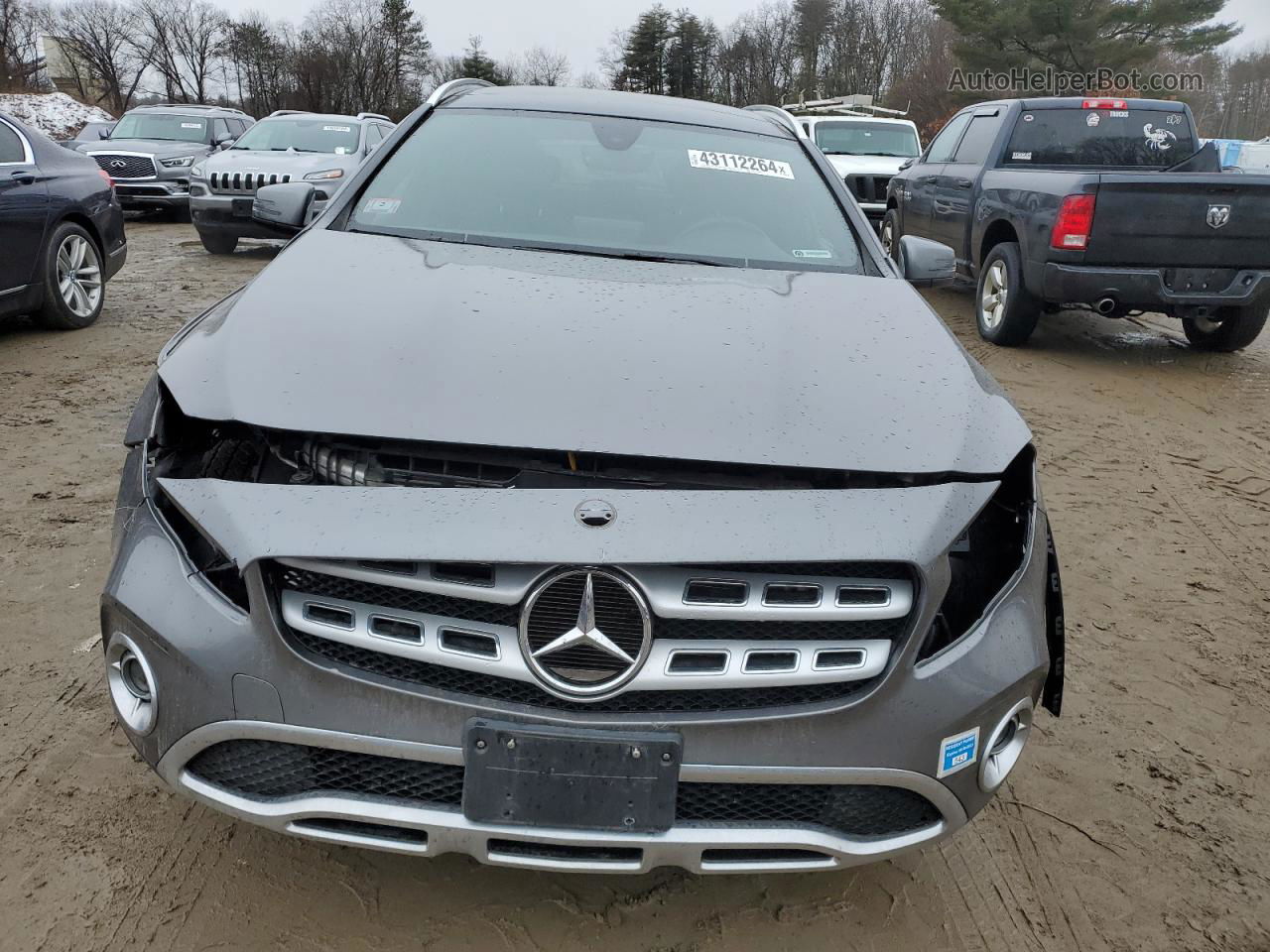 2019 Mercedes-benz Gla 250 4matic Gray vin: WDCTG4GB7KJ624554