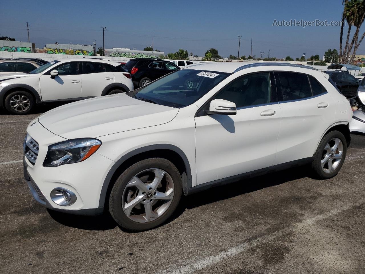 2019 Mercedes-benz Gla 250 4matic Белый vin: WDCTG4GB7KU004673