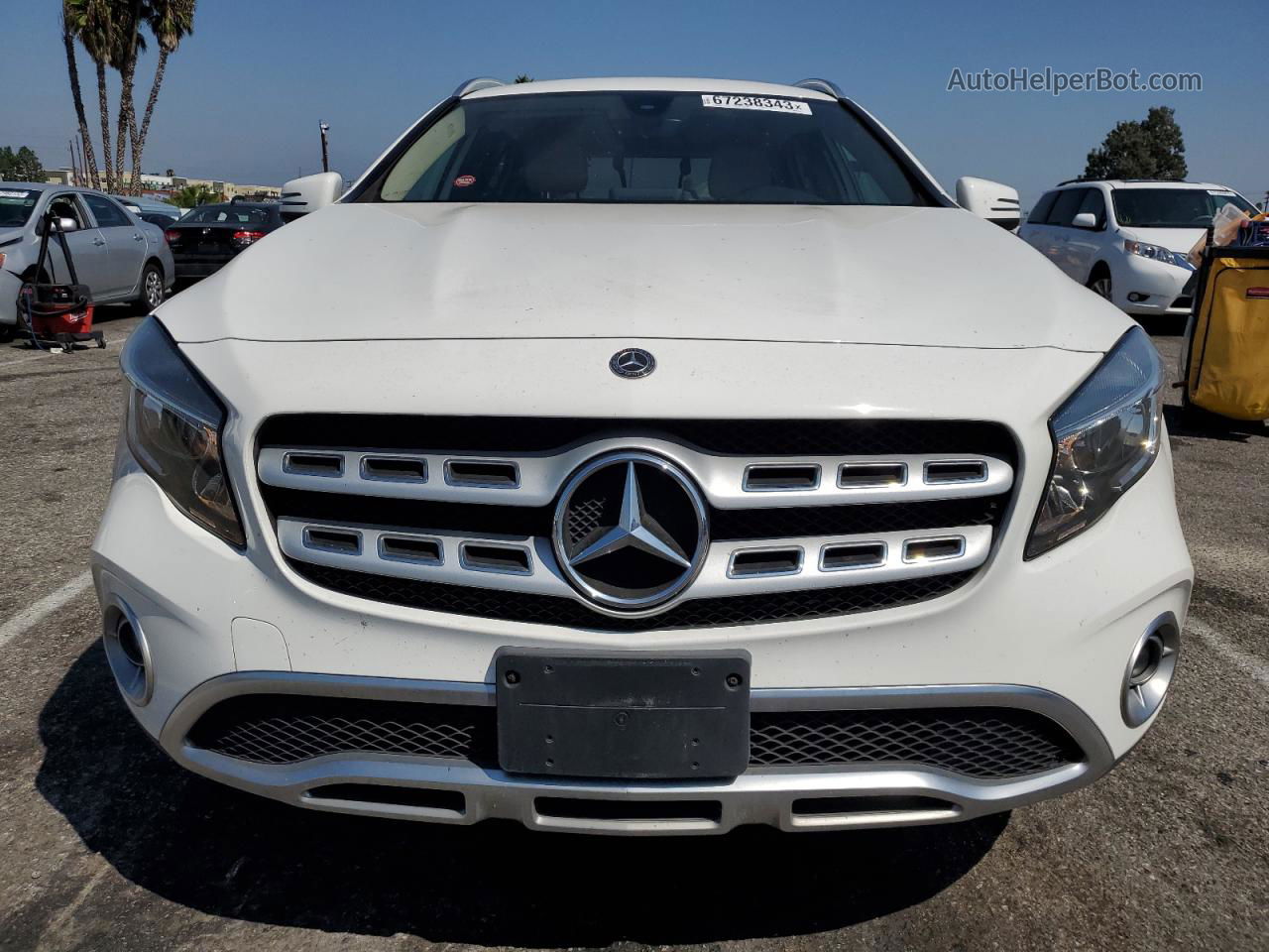 2019 Mercedes-benz Gla 250 4matic Белый vin: WDCTG4GB7KU004673