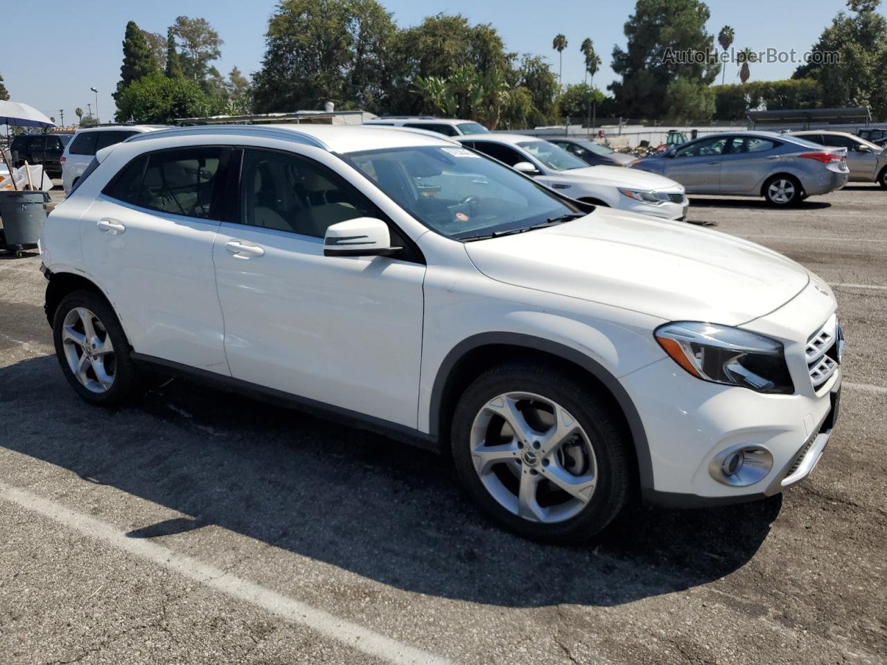 2019 Mercedes-benz Gla 250 4matic White vin: WDCTG4GB7KU004673