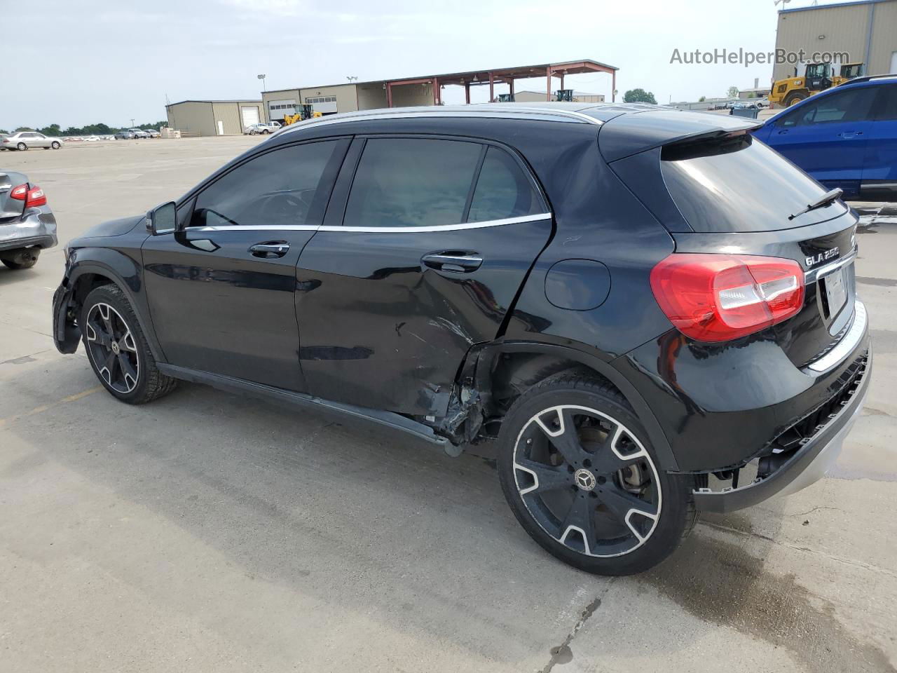 2019 Mercedes-benz Gla 250 4matic Black vin: WDCTG4GB7KU011381