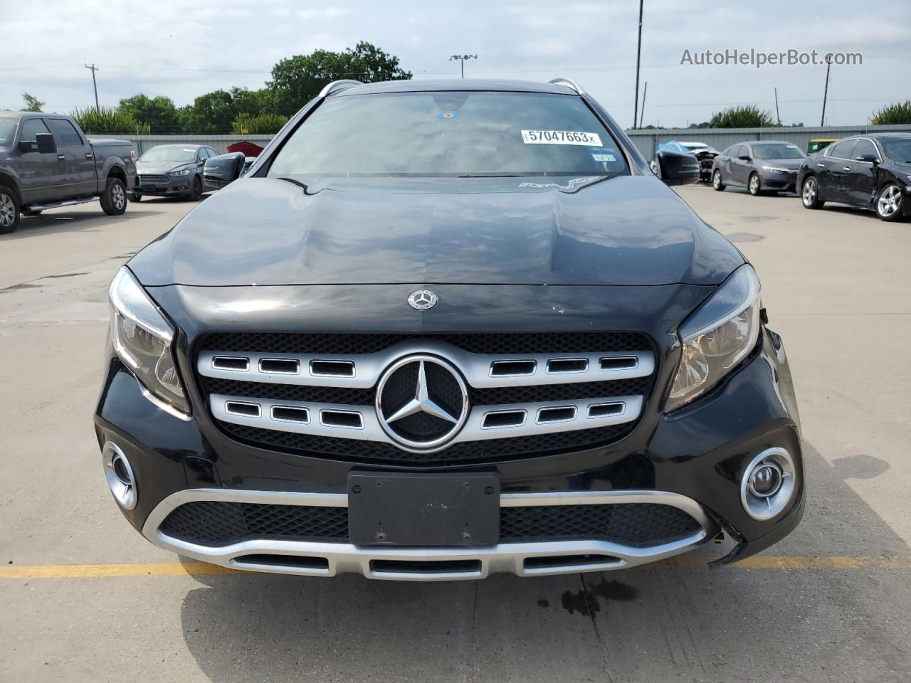 2019 Mercedes-benz Gla 250 4matic Черный vin: WDCTG4GB7KU011381