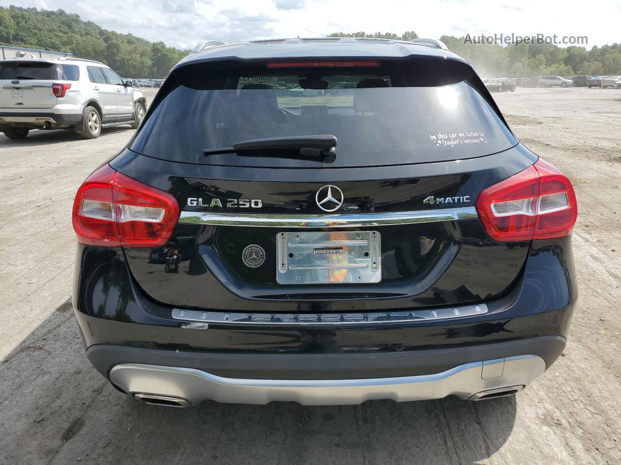 2019 Mercedes-benz Gla 250 4matic Black vin: WDCTG4GB7KU017326