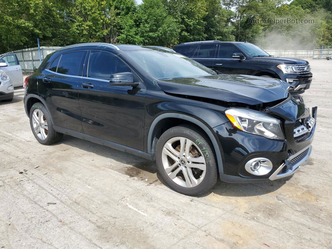 2019 Mercedes-benz Gla 250 4matic Black vin: WDCTG4GB7KU017326