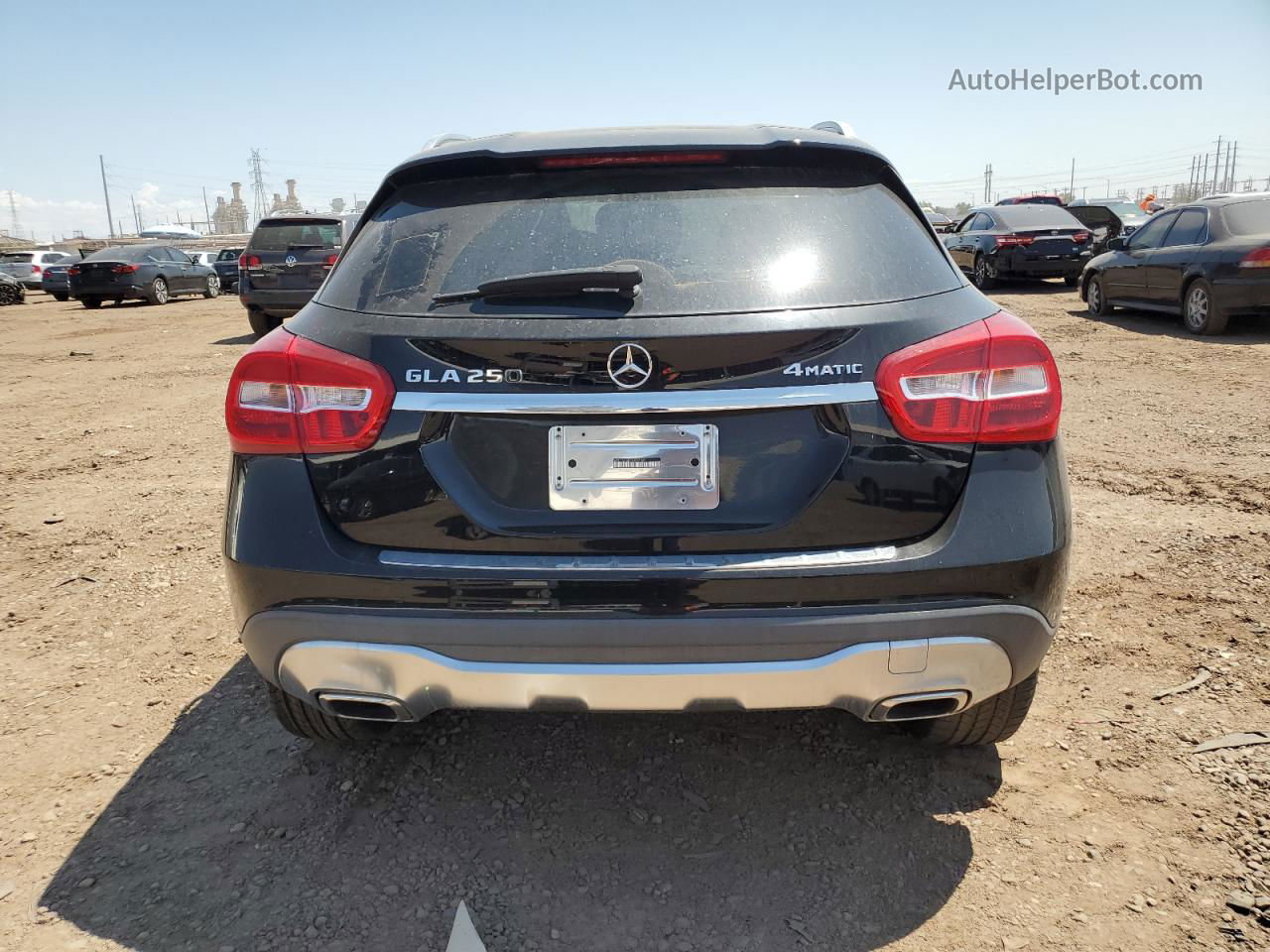 2019 Mercedes-benz Gla 250 4matic Черный vin: WDCTG4GB7KU018041