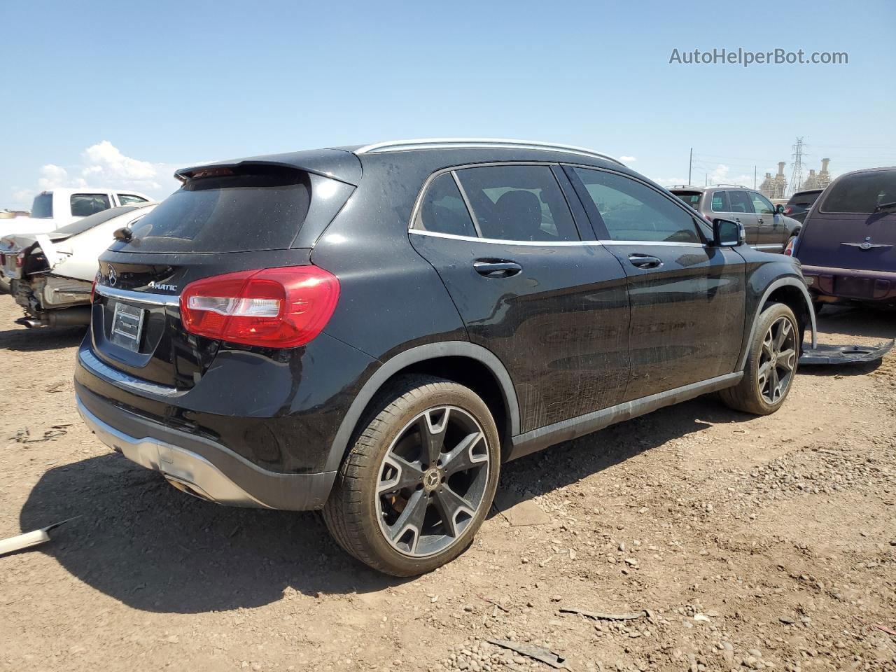 2019 Mercedes-benz Gla 250 4matic Black vin: WDCTG4GB7KU018041