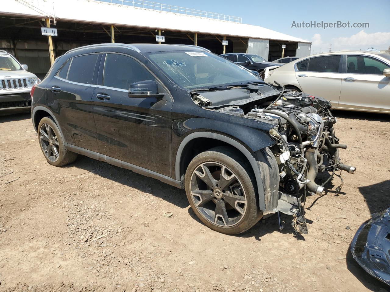 2019 Mercedes-benz Gla 250 4matic Black vin: WDCTG4GB7KU018041