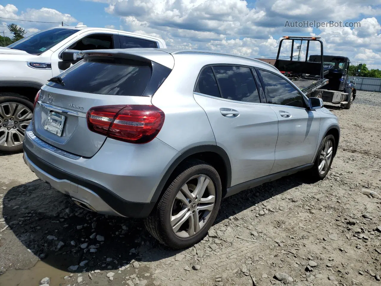 2019 Mercedes-benz Gla 250 4matic Серебряный vin: WDCTG4GB8KJ540856