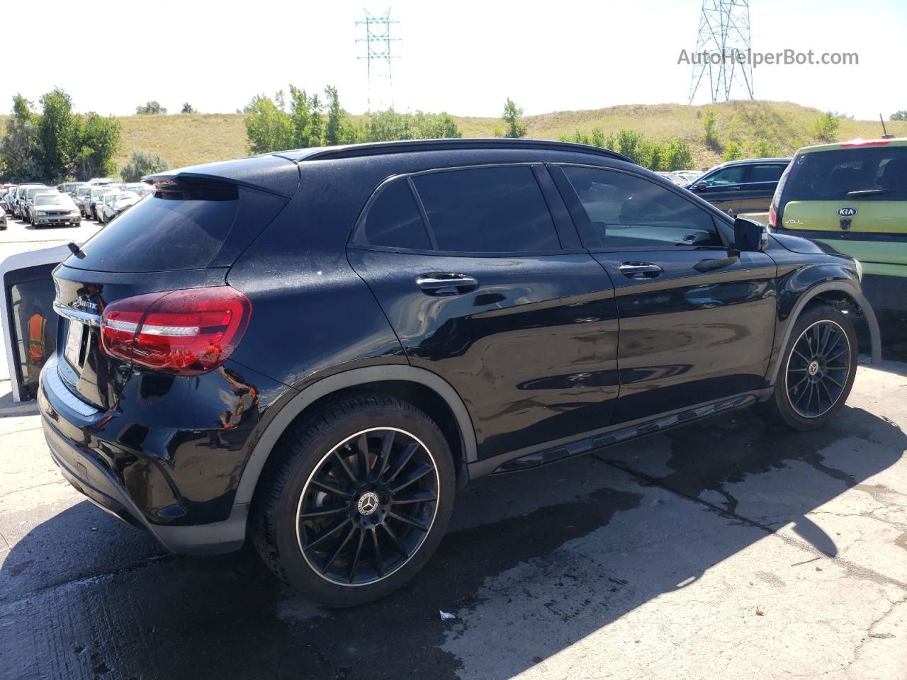 2019 Mercedes-benz Gla 250 4matic Black vin: WDCTG4GB8KJ551629