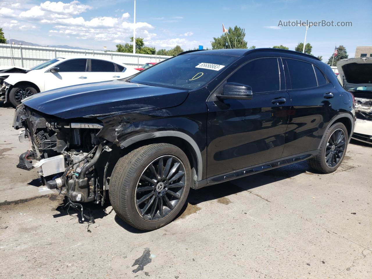 2019 Mercedes-benz Gla 250 4matic Black vin: WDCTG4GB8KJ551629