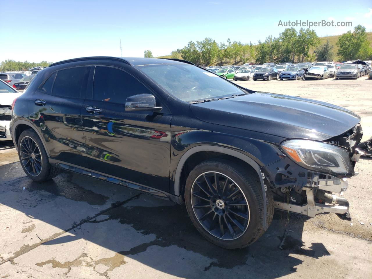 2019 Mercedes-benz Gla 250 4matic Black vin: WDCTG4GB8KJ551629