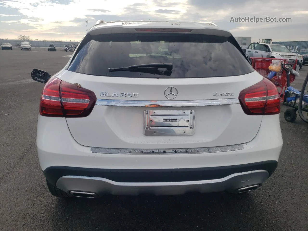 2019 Mercedes-benz Gla 250 4matic White vin: WDCTG4GB8KJ582170