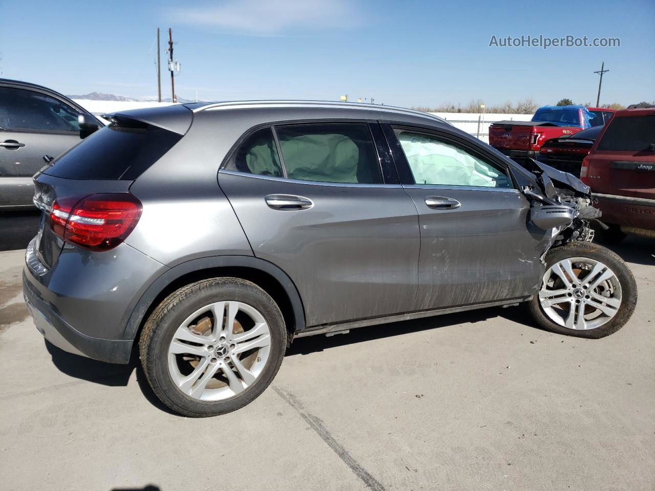 2019 Mercedes-benz Gla 250 4matic Gray vin: WDCTG4GB8KJ586204