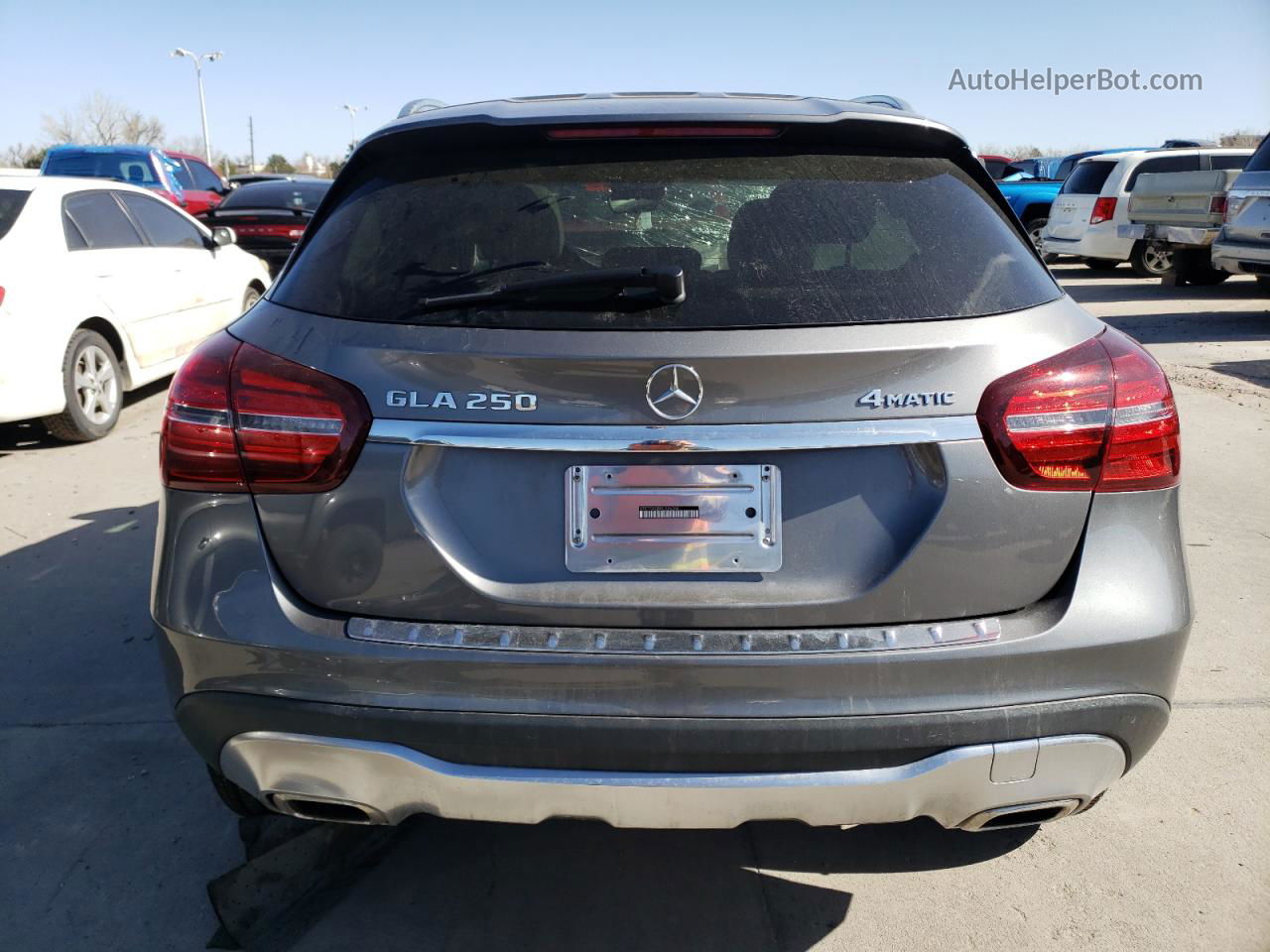 2019 Mercedes-benz Gla 250 4matic Серый vin: WDCTG4GB8KJ586204