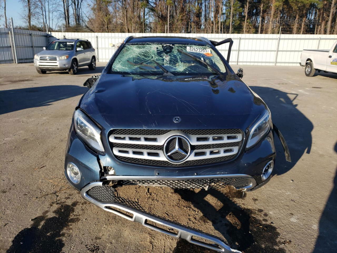 2019 Mercedes-benz Gla 250 4matic Blue vin: WDCTG4GB8KJ631982