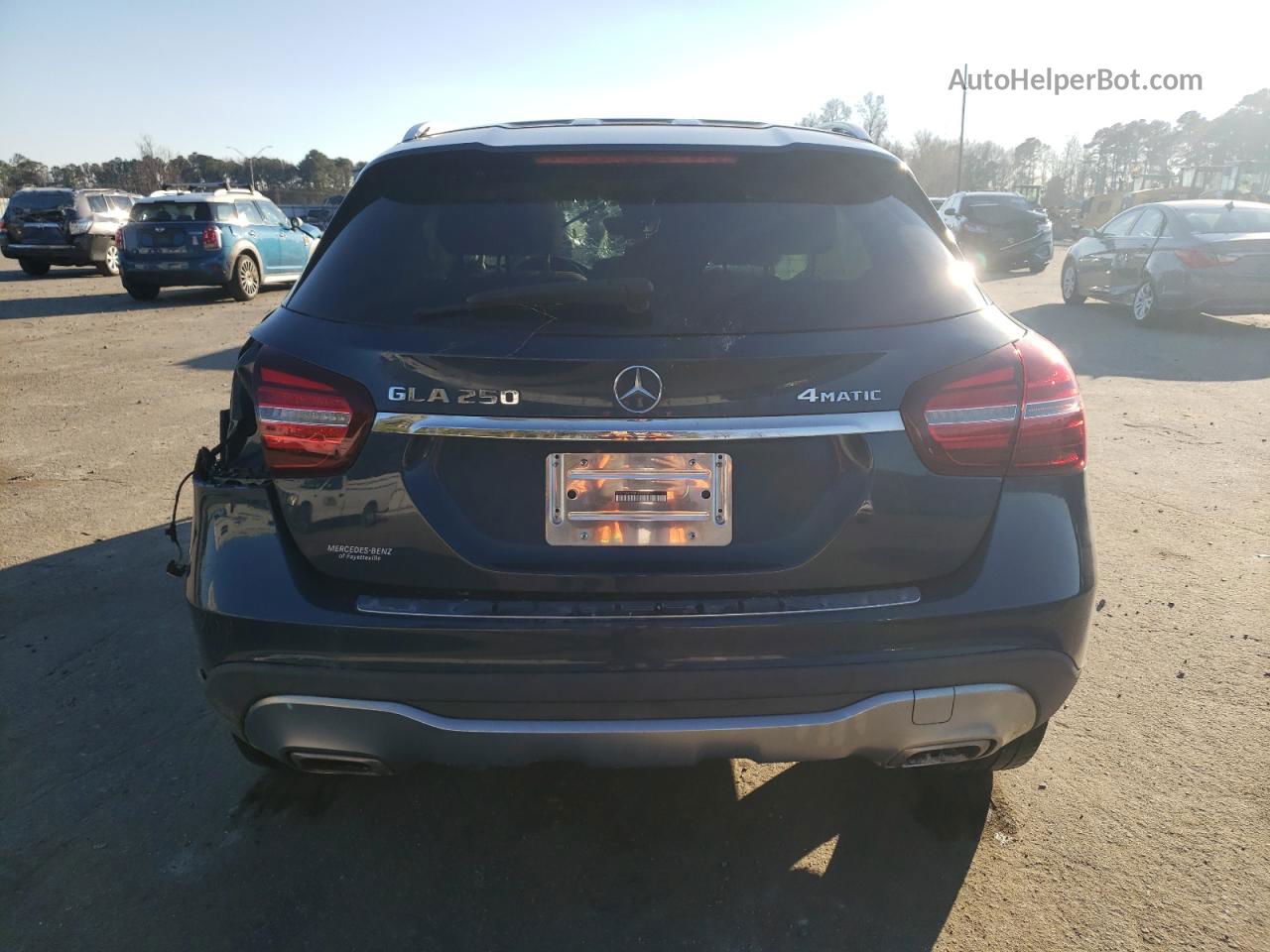 2019 Mercedes-benz Gla 250 4matic Blue vin: WDCTG4GB8KJ631982