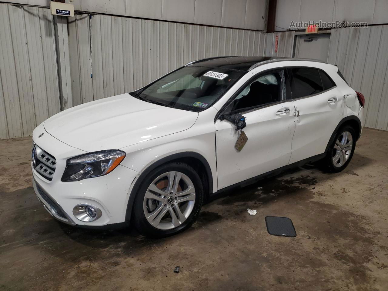 2019 Mercedes-benz Gla 250 4matic White vin: WDCTG4GB8KU008831