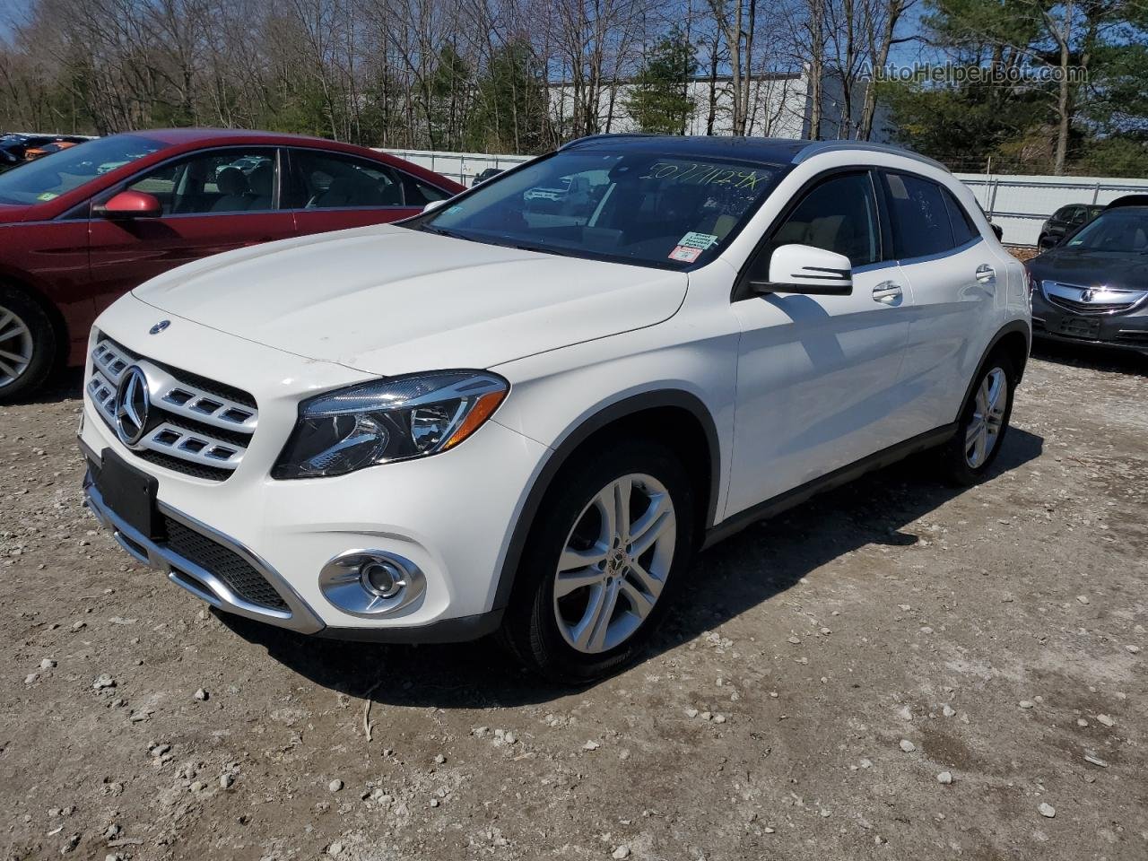 2019 Mercedes-benz Gla 250 4matic White vin: WDCTG4GB8KU012426