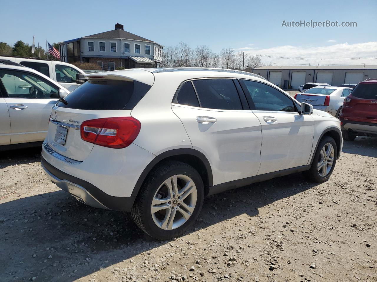 2019 Mercedes-benz Gla 250 4matic Белый vin: WDCTG4GB8KU012426